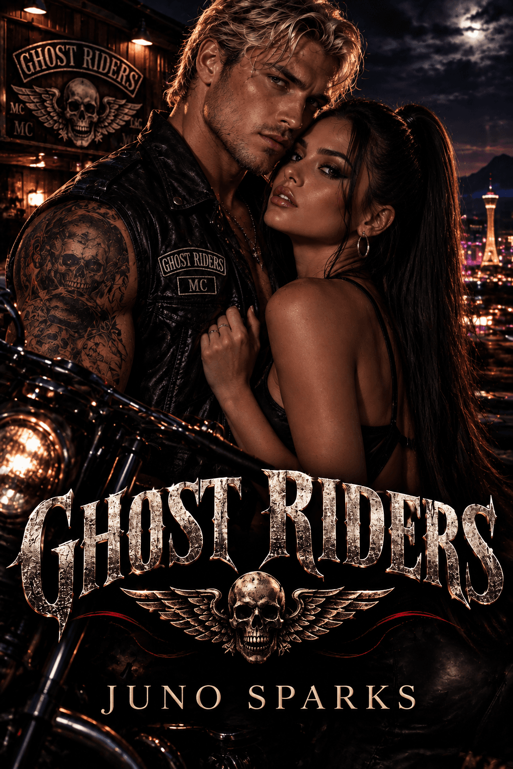 Cover for Ghost Riders (A Dark MC Romance) r18