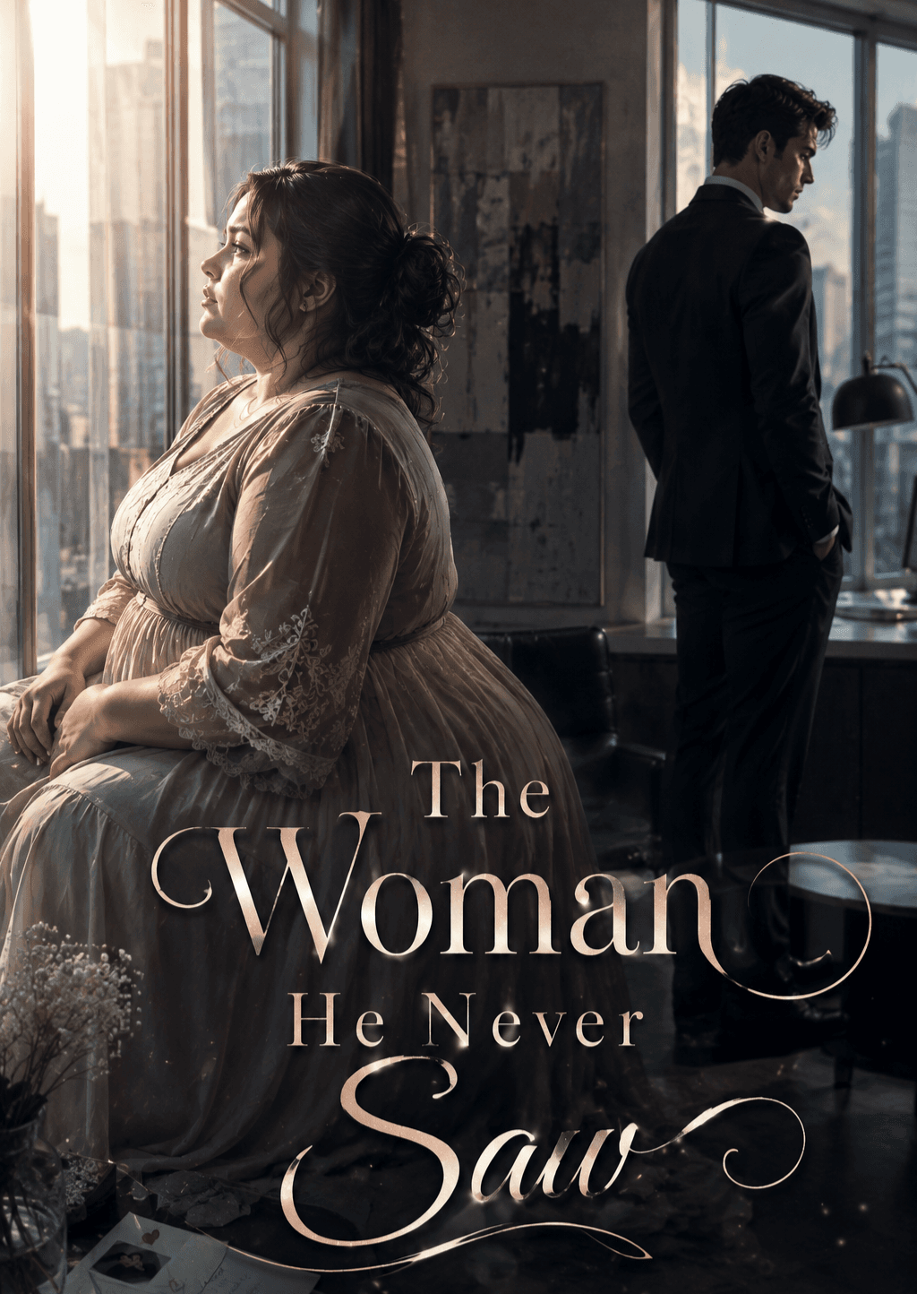 Cover for The Woman He Never Saw