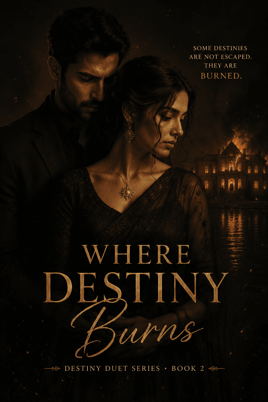 Cover for Where destiny burns