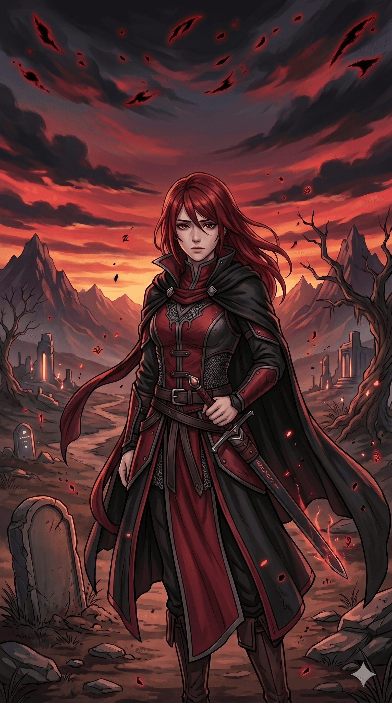 Cover for A Journey of Black and Red