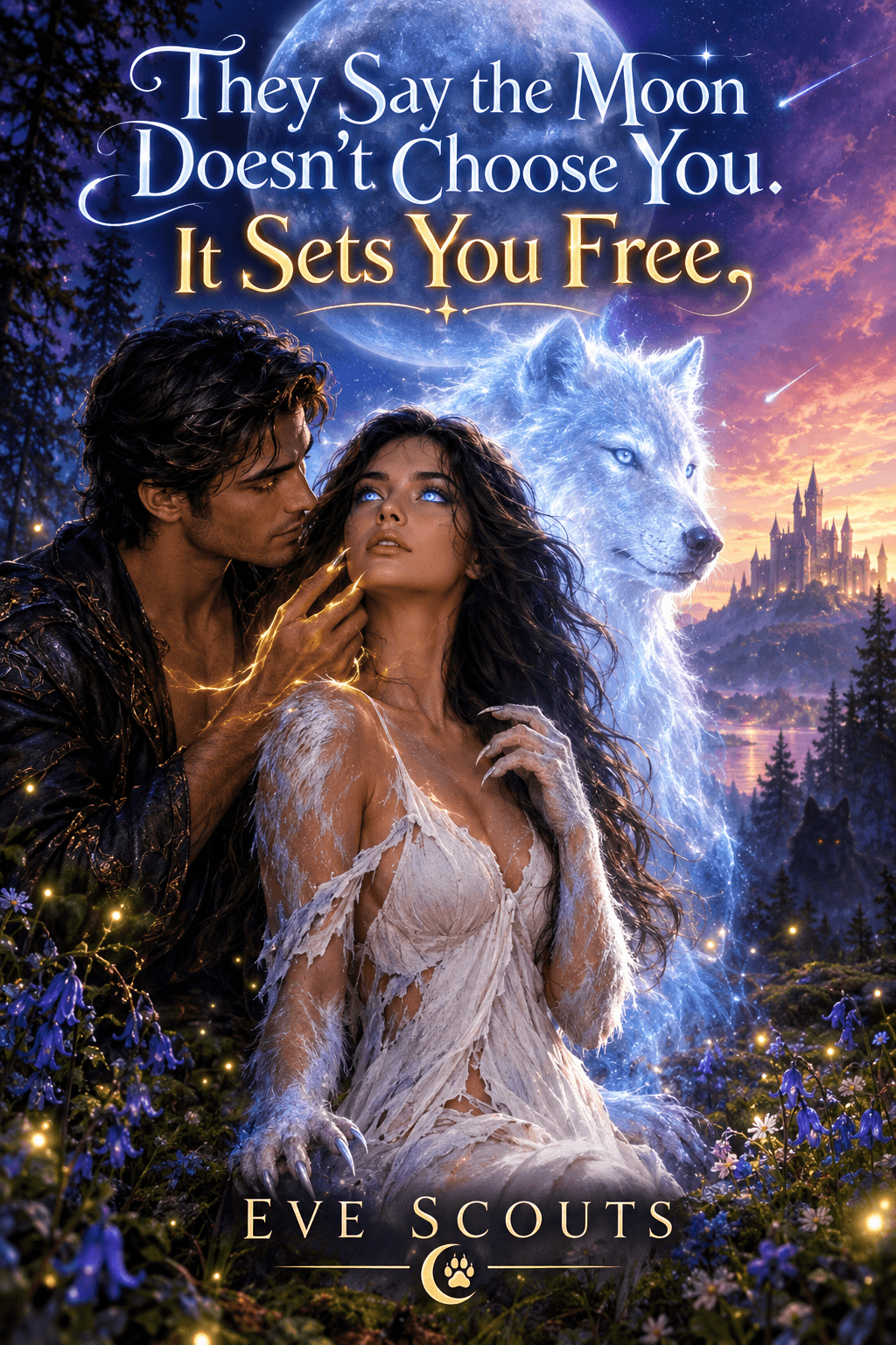 Cover for They Say The Moon Doesn't Choose You. It Sets You Free