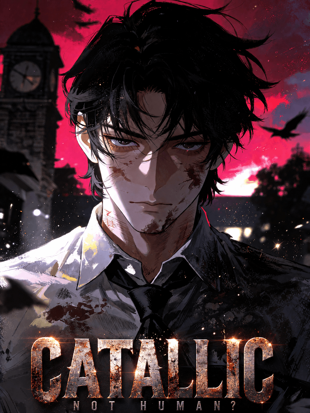 Cover for Catallic: Not human?