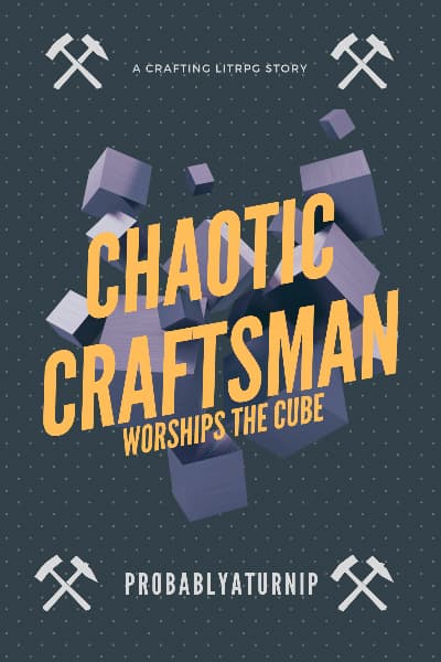 Cover for Chaotic Craftsman Worships The Cube