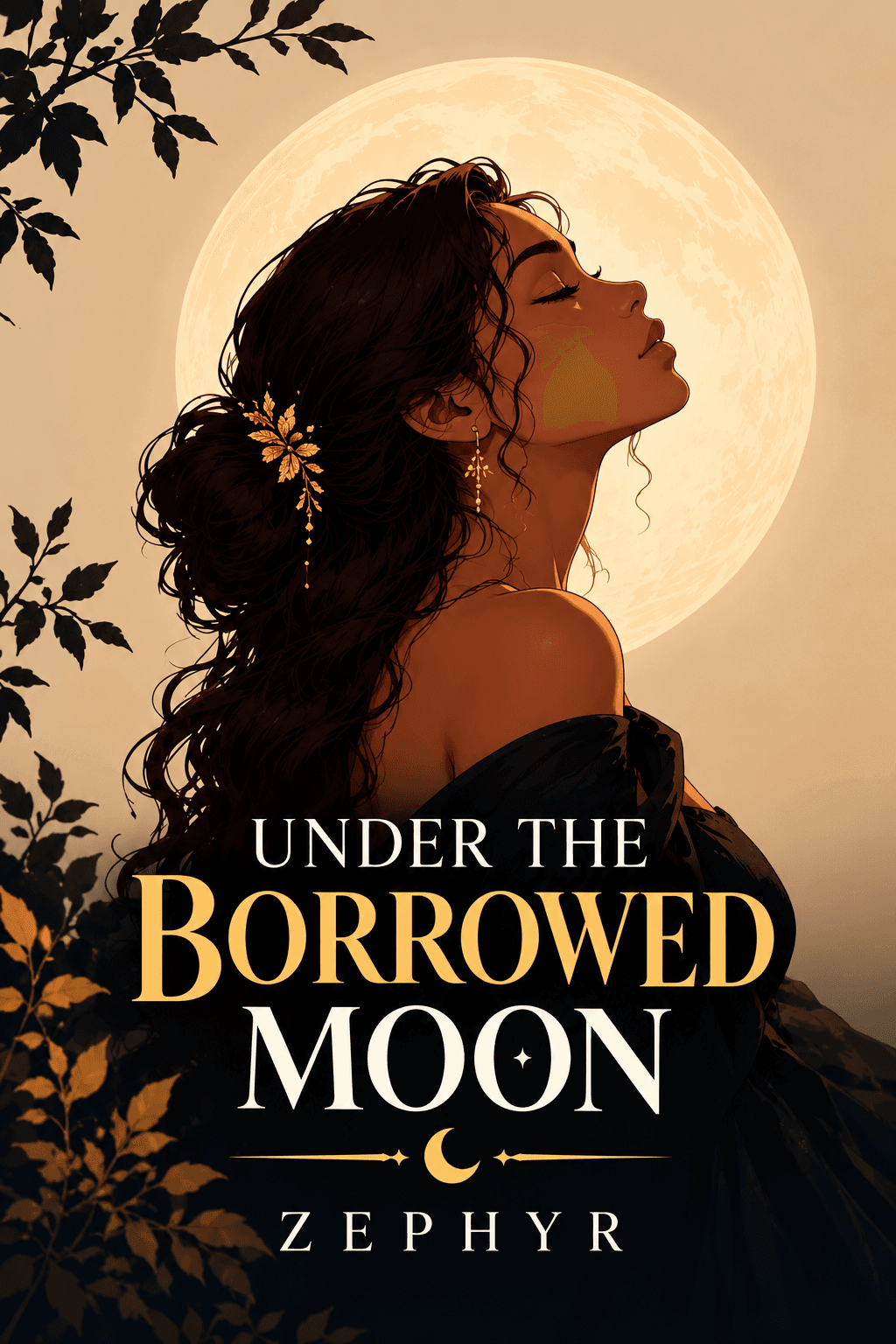 Cover for Under The Borrowed Moon