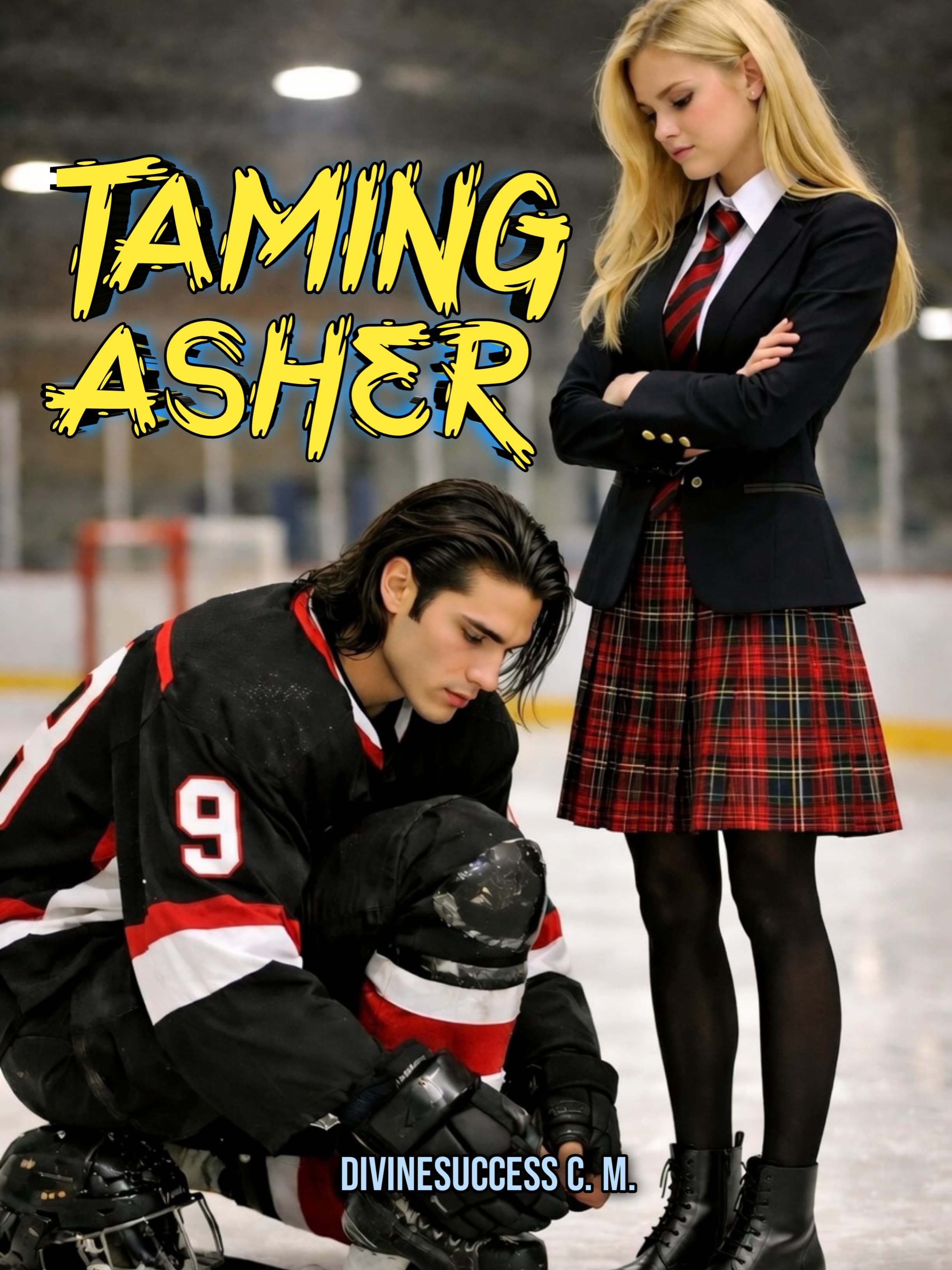 Cover for Taming Asher
