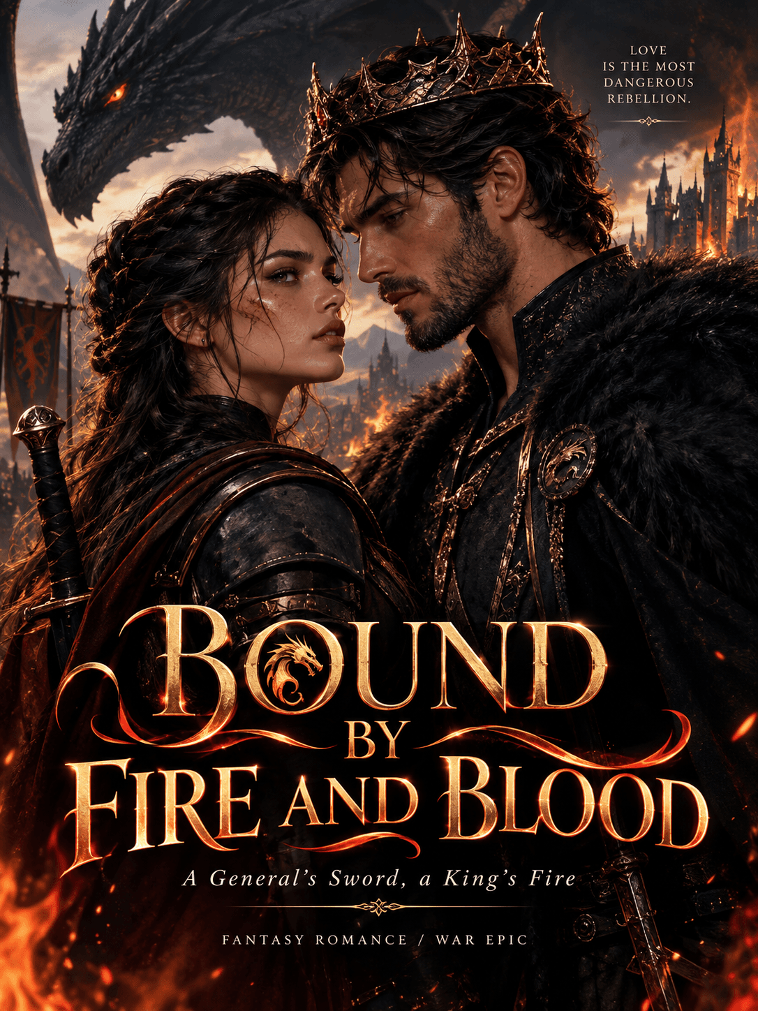 Cover for Bound by Fire and Blood