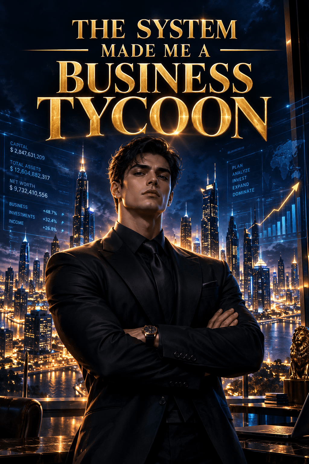 Cover for The System Made Me A Business Tycoon
