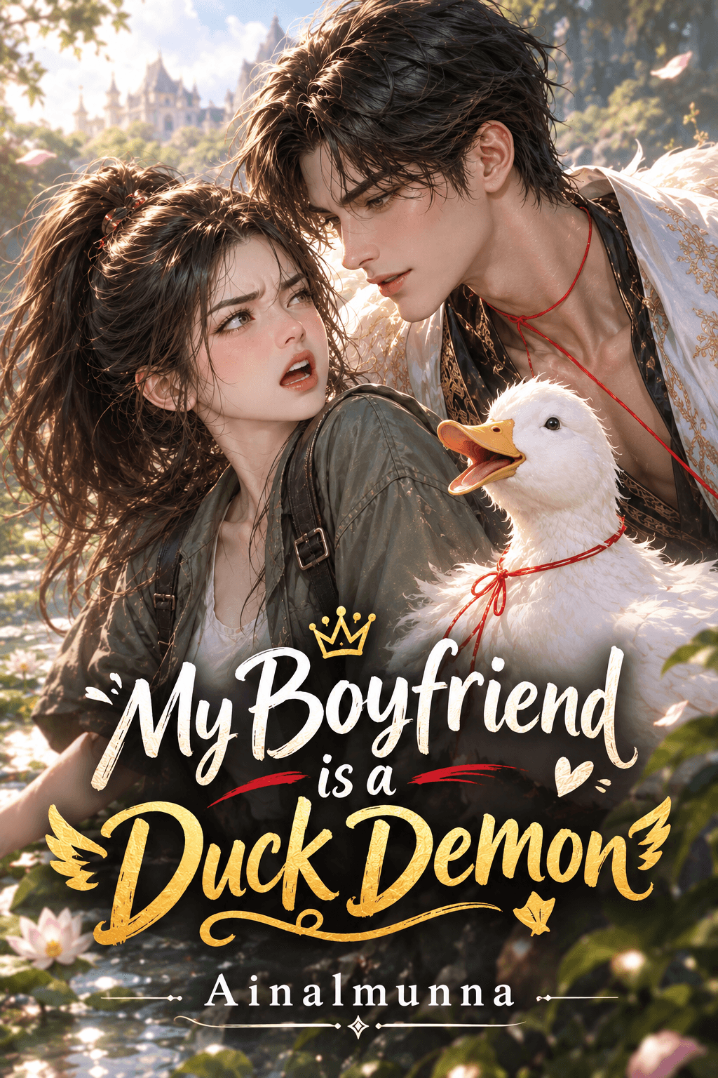 Cover for My Boyfriend is a Duck Demon