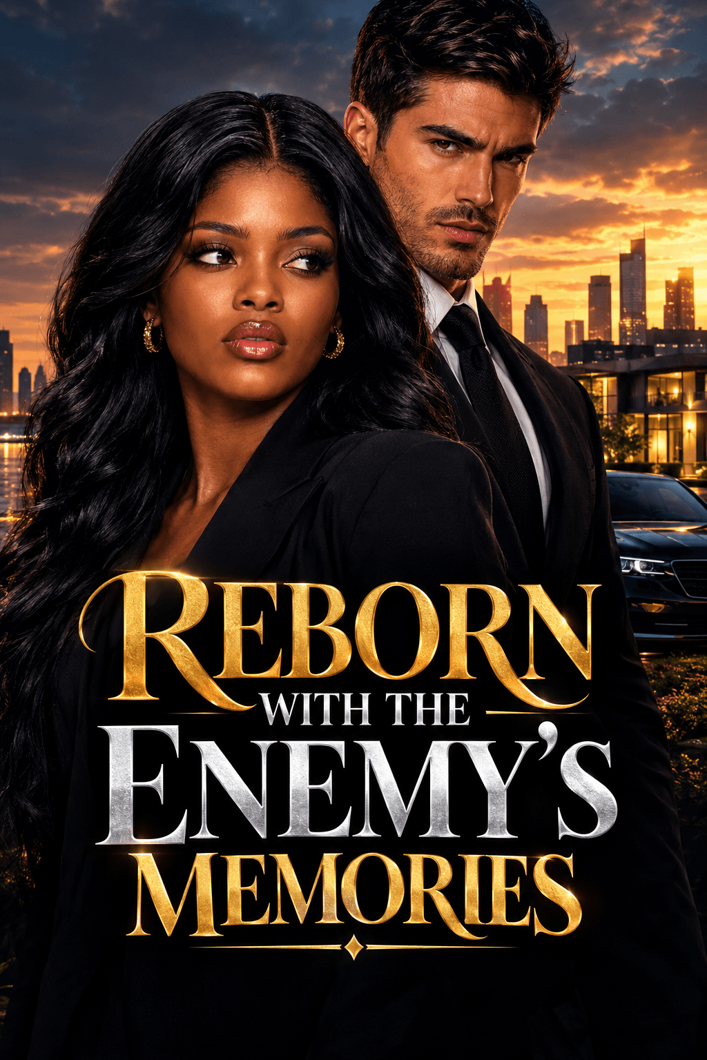 Cover for Reborn with the Enemy's Memories