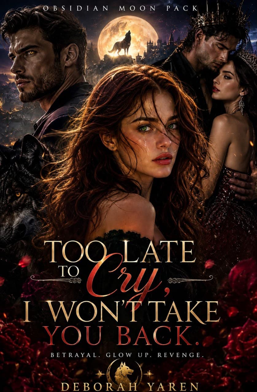 Cover for Too late to cry, I won’t take you back.