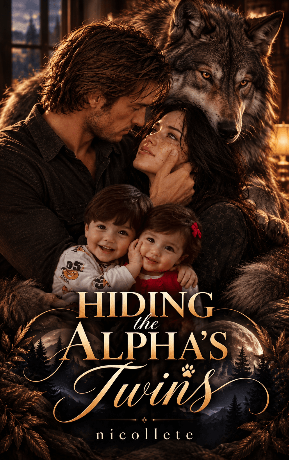 Cover for Hiding The Alpha's Twins