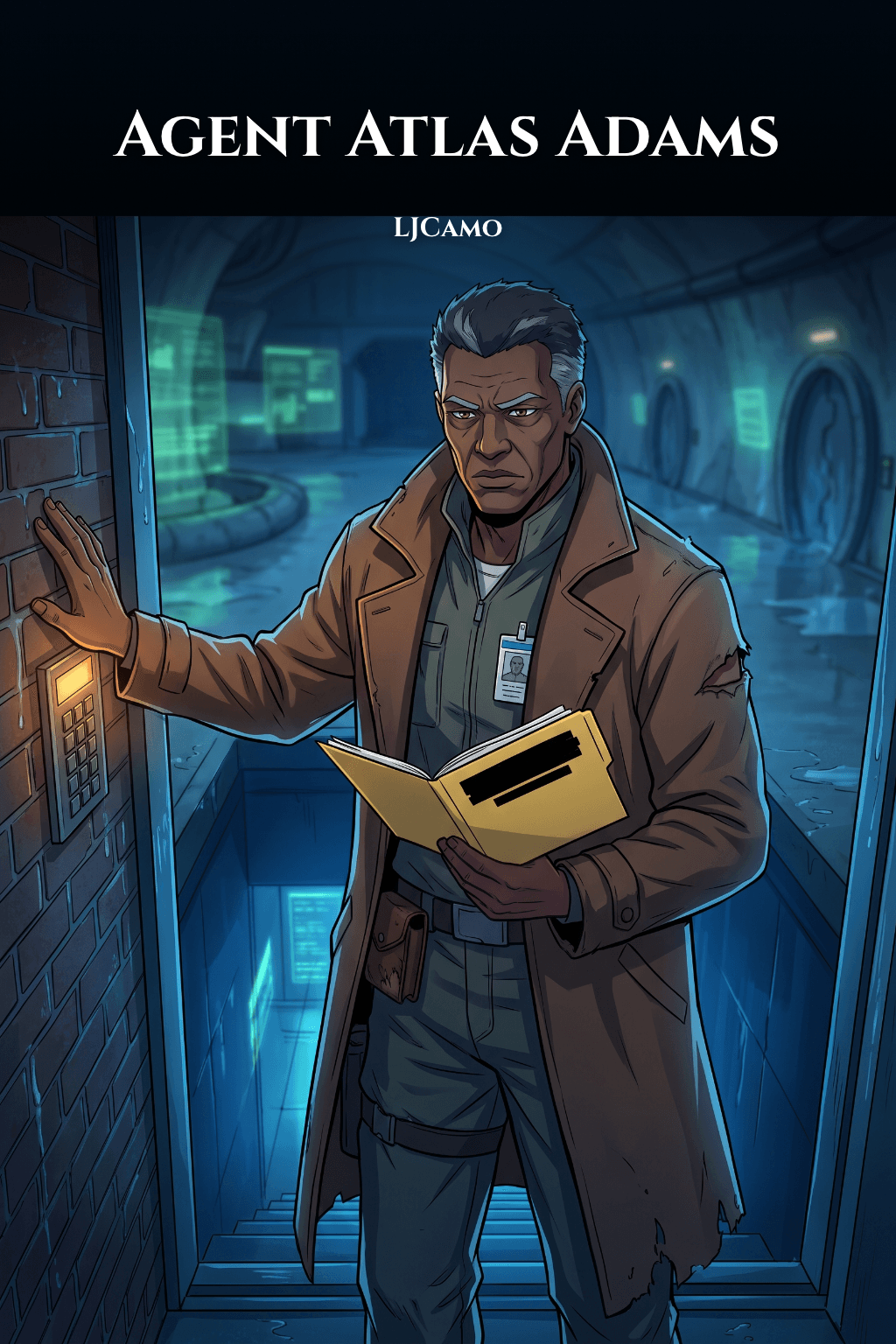 Cover for Agent Atlas Adams
