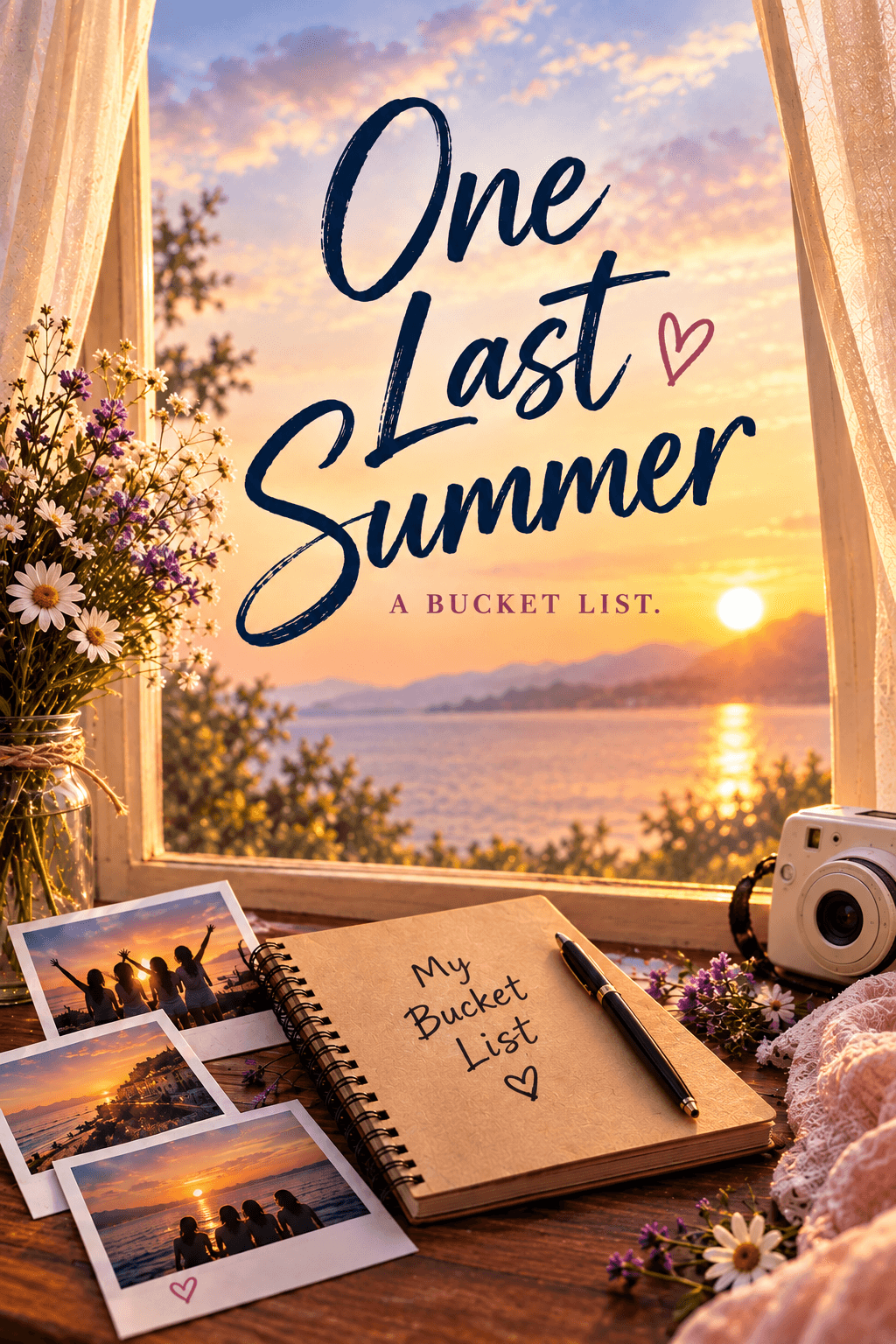 Cover for One last summer